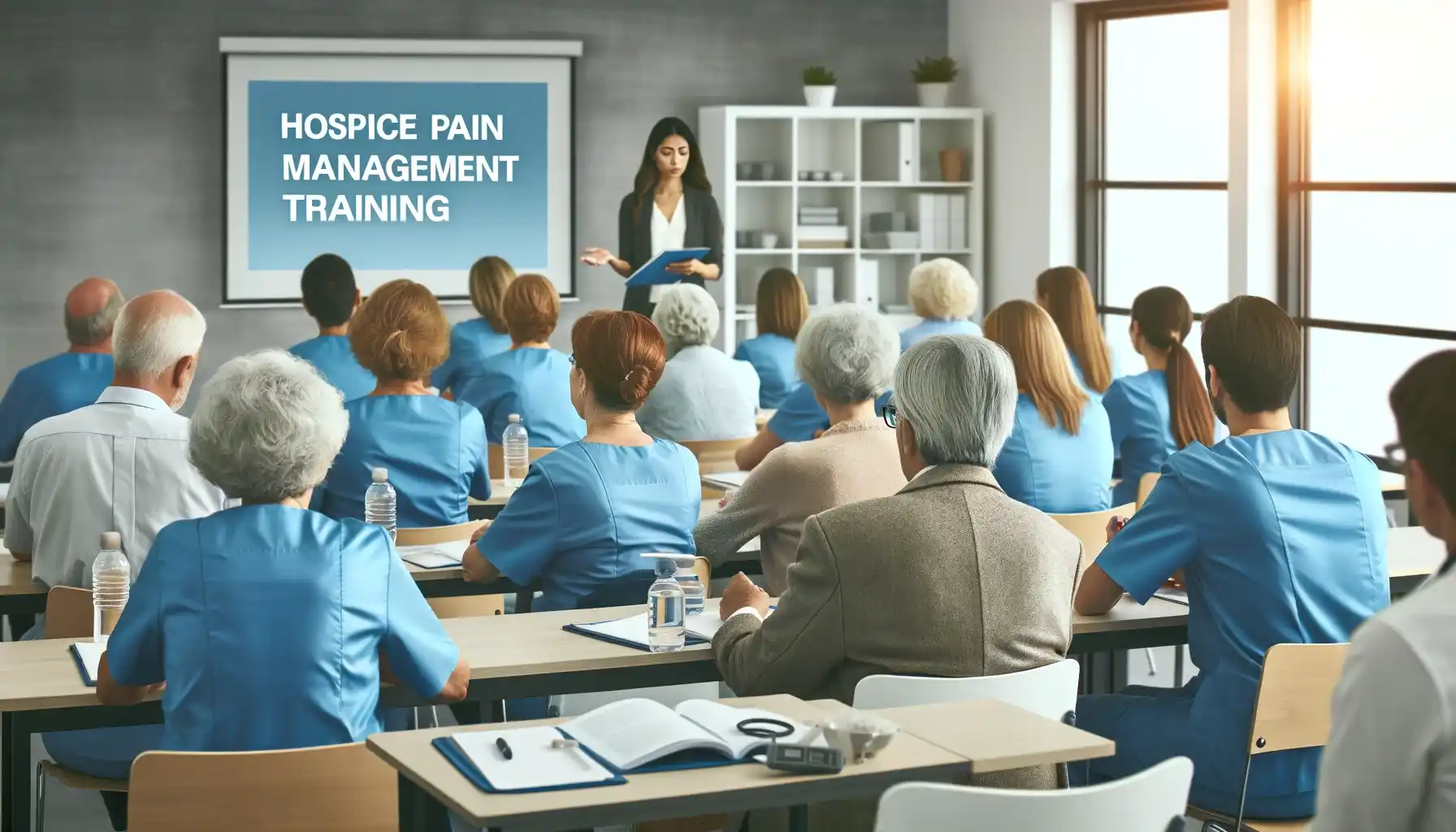 Hospice Interdisciplinary Pain Management Training scenarios
